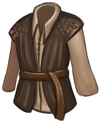 Rustic Belted Vest
