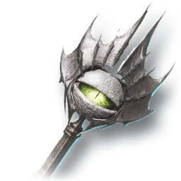 Dark Abyssal Scale (Skin: Staff) (Bound)
