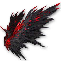 Black Fragment Wings (Bound)