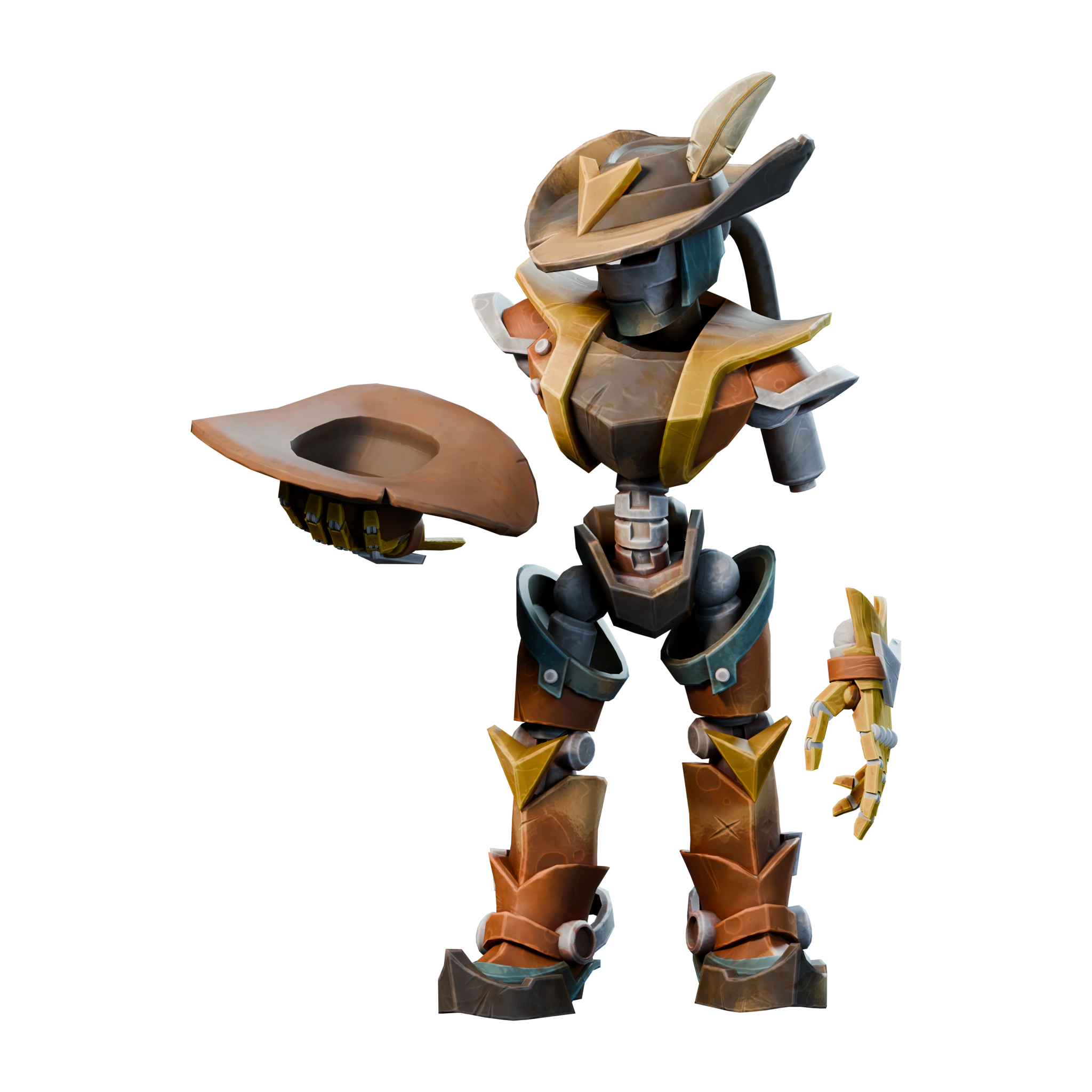 Blink tipping his hat