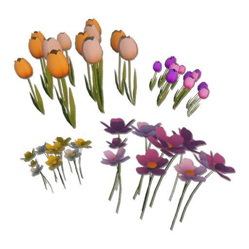 Blumenbeete