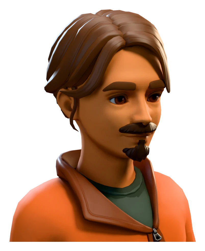 Mustache and Goatee