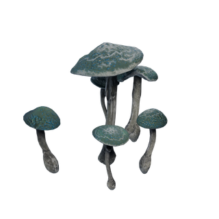Nó de Cogumelo Raro - GlowShrooms 02 Blue