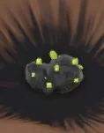 Météorite enterrée