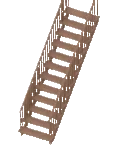 Stairs Wood Frail
