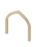 Arch Gothic Stone Carved