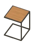 Side Table Industrial Nesting