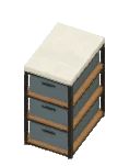 Counter Open Basket3 Drawers