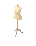 Clothes Vintage Sewing Dummy Breast