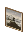 Sis Denizi Üzerindeki Gezgin Resmi (Friedrich)