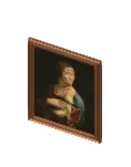 그림: 흰 담비를 안은 여인 (Da Vinci)