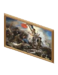Painting Liberte Guidant Peuple Delacroix