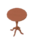 Side Table Classic Round Tea