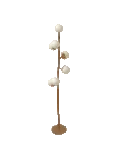 Lamp Floor Eclectic Bulb Rows
