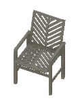 Chair Outdoor Chevron