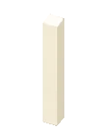 Eckige Säule einfach