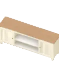 TV Stand Farmhouse Shelf