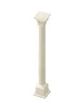 Column Gothic Sculpted Round