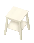 Side Table Scandinavian Shelf