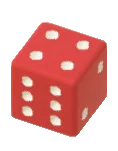 Side Table Eclectic Dice