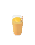 Drink Smoothie Mango Detail