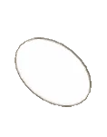 Specchio da parete scandinavo rotondo