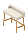 Bureau d'angle scandinave