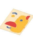 Tappeto astratto a macchie