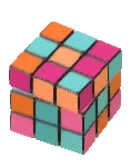 Side Table Magic Cube