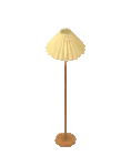 Lamp Floor Thrifted Cone