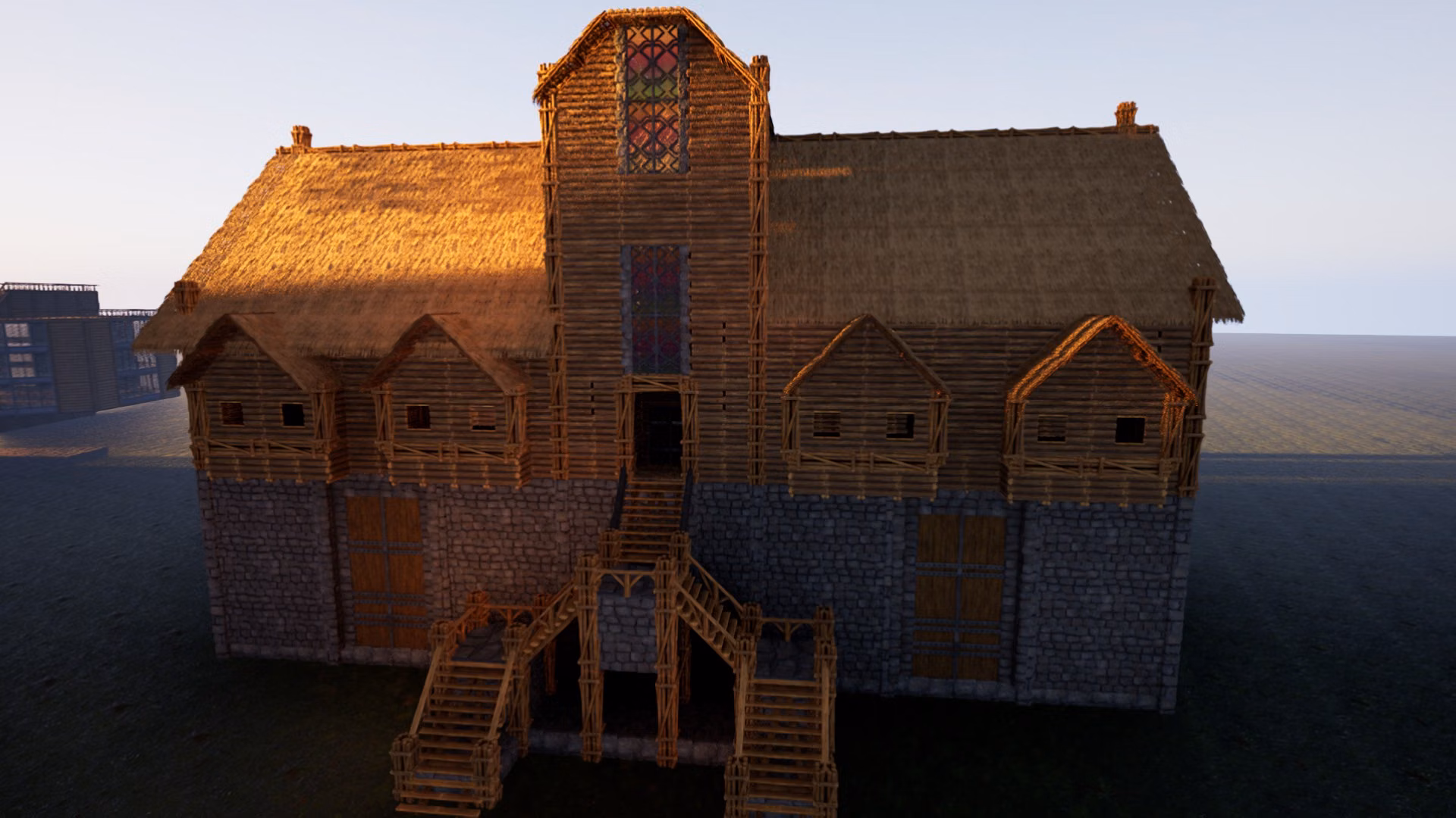 Raised Viking Longhouse