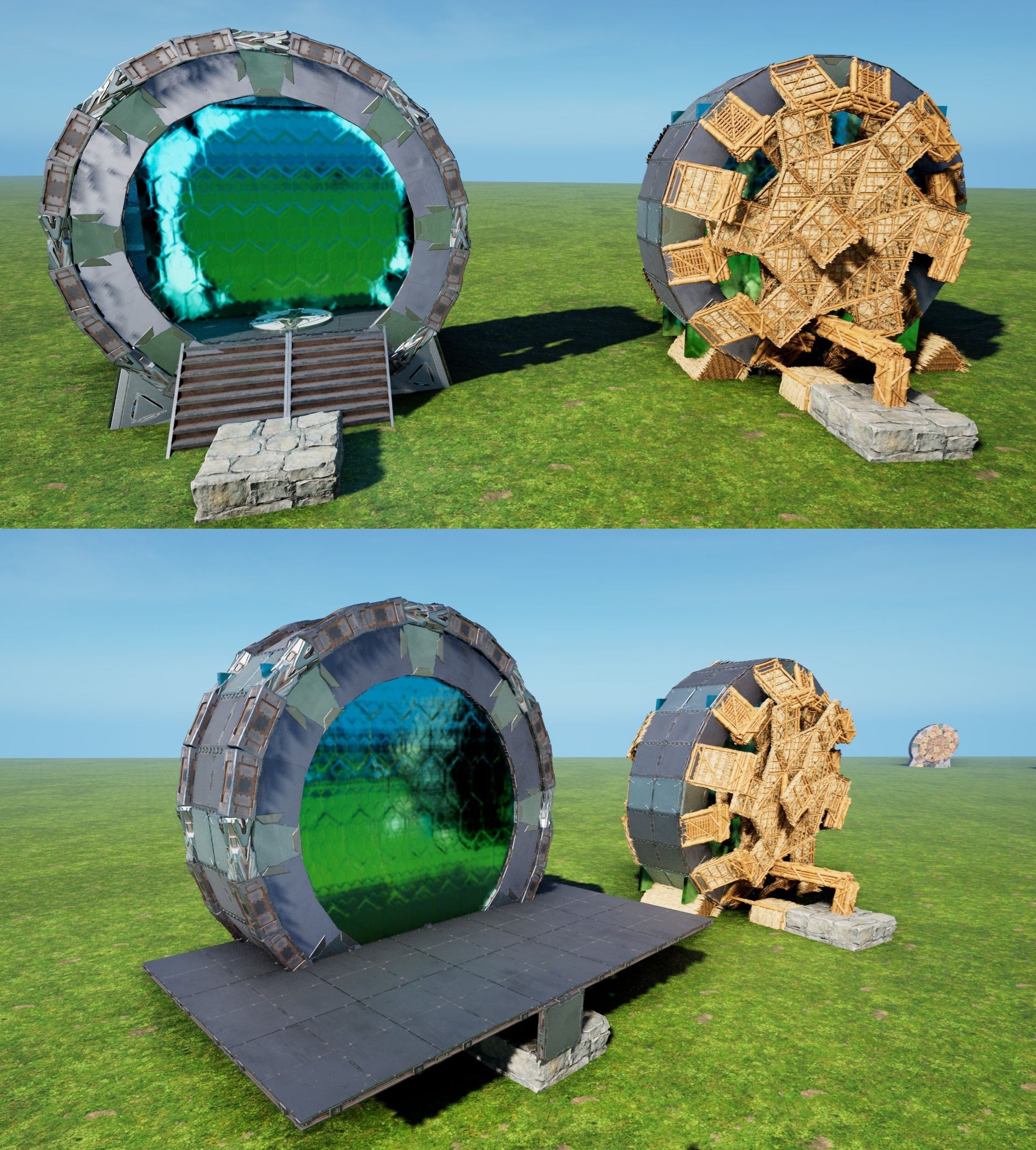 Thick Teleporter Stargate