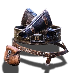 Plated Leather Belt and Bracers I