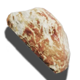 Rohes weisses Fleisch