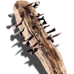 釘付きこん棒