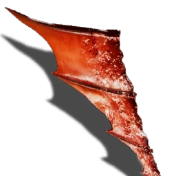 Fiery spine sail