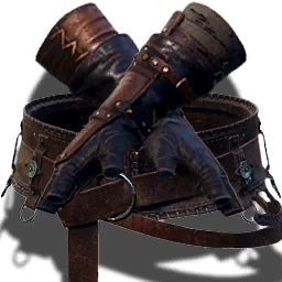Belt and Leather Gloves I