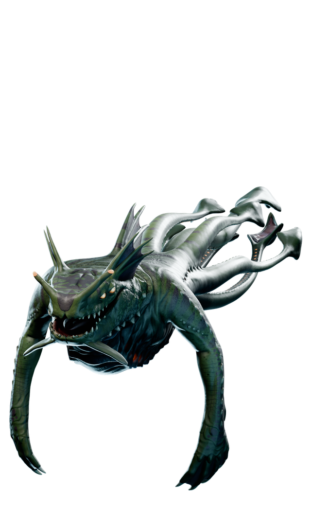 Sea dragon leviathan