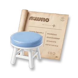Furniture Blueprint: Cool Summer - Round Stool