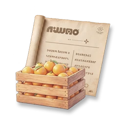 Furniture Blueprint: Harvest Moon - Oranges
