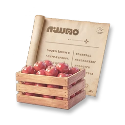 Furniture Blueprint: Harvest Moon - Apples