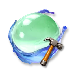 Semi-finished Skippy Dewdrop Crystal