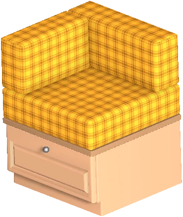 Couch Camper-style Left Section