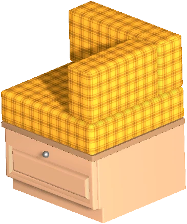 Couch Camper-style Right Section