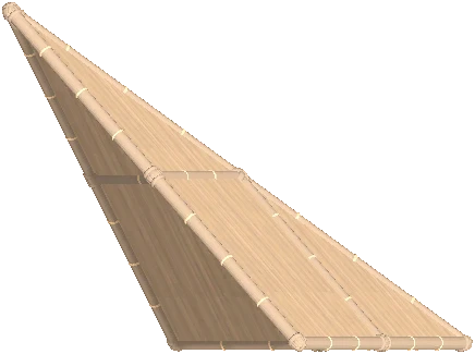 Corner Roof Bamboo