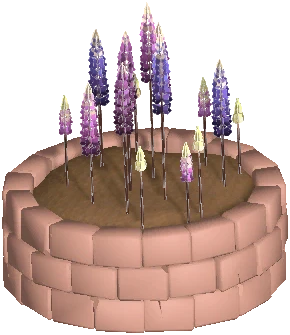 Round Flower Bed