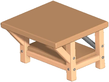 Small Shelf Counter