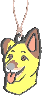 Shepherd Dog Charm