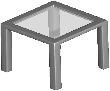 Square Metal Side Table