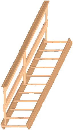 Stairs Railing Left
